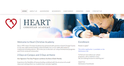 Desktop Screenshot of heartchristianacademy.org